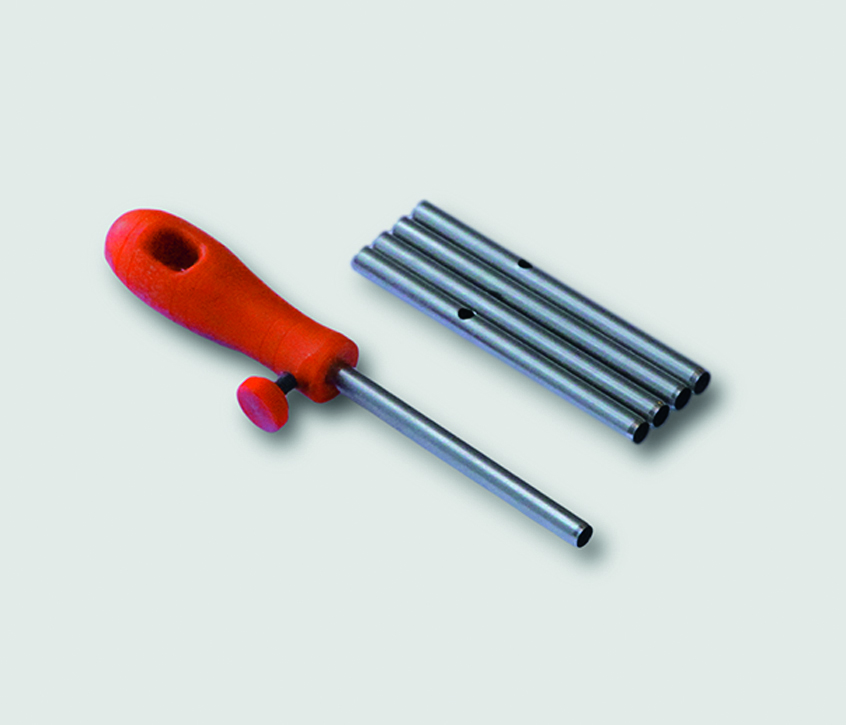 Test tube with handle.